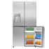 Hisense 640L PureFlex French Door Refrigerator with Non-Plumbed Ice and Water Dispenser Stainless Steel HRCD640TSW image NaN