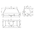 Falmec Milano+ 90cm Deep Under Cupboard Rangehood with External Roof Motor FP3MLD90S2-ER2010 image NaN