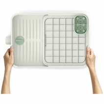 Joseph Joseph Extend Dish Rack Light Stone/Sage 851652 hero image