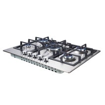 Brohn 70cm Gas Cooktop 5 Burners Stainless Steel BRG7000SS hero image