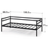 Zinus Marie Metal Daybed Frame Black AU-MRDB-39 image NaN
