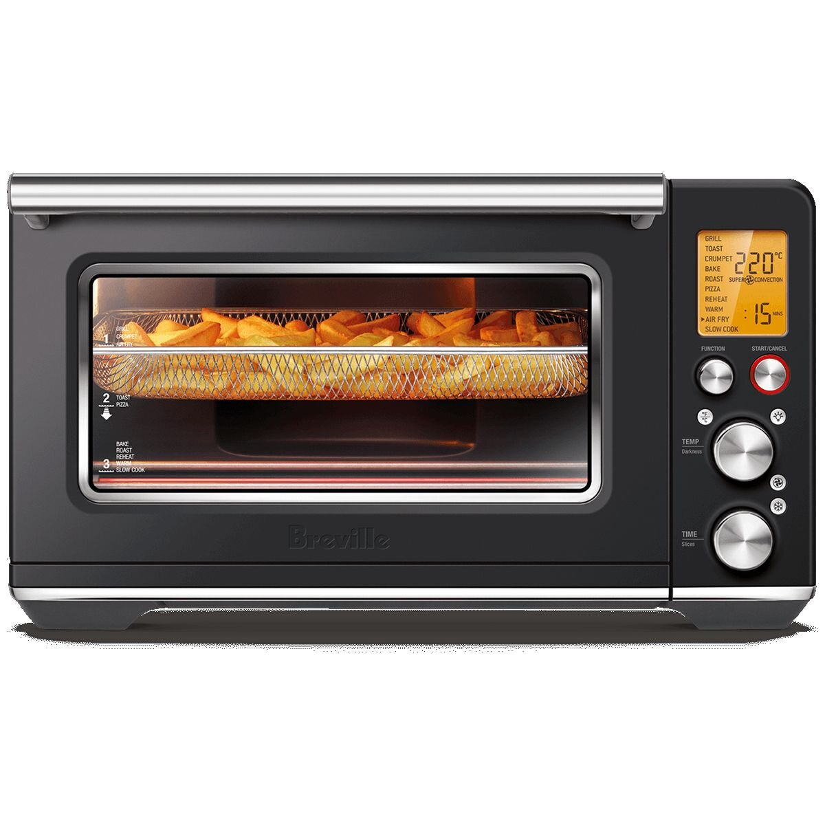Breville The Smart Oven with Air Fryer Black Truffle BOV860BTR4JAN1 Appliances Online