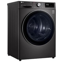 LG 9kg Heat Pump Dryer with Inverter Control Black Steel DVH9-09B hero image