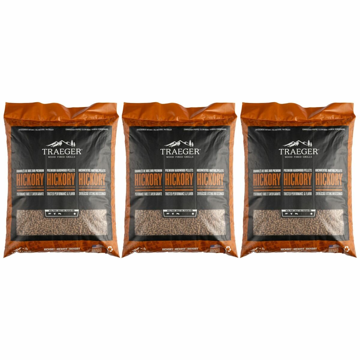 Traeger hickory pellets online