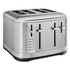 KitchenAid 4 Slice Toaster Stainless Steel 5KMT4109ASX image NaN