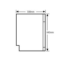 Delonghi DEDW645SI Semi Integrated Dishwasher hero image