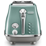 DeLonghi Icona Capitals Two Slice Toaster Toronto Green CTOC2003GR hero image