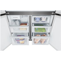 Westinghouse 564L French Quad Door Refrigerator with Water Dispenser Matte Black WQE5660BA hero image