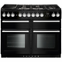 Falcon 110cm Nexus SE Freestanding Dual Fuel Oven/Stove Black and Chrome NEXSE110DFBL-CH image NaN