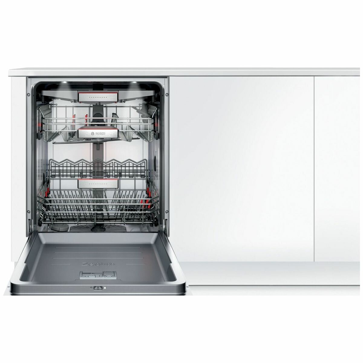 Bosch serie 8 fully integrated dishwasher sbv88tx06a top