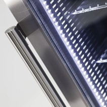 Schmick 98L Outdoor Alfreco Beverage Centre with LED Strip Light Stainless Steel HUS-SC88-SS hero image