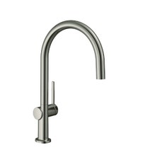 Hansgrohe Talis M54 220 1jet Sink Mixer Tap - Stainless Steel 72804803 hero image