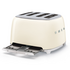 Smeg 50's Style 4 Slice Toaster Cream TSF03CRAU image NaN