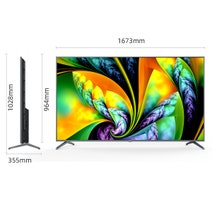 CHiQ 75 Inch LED 4K Ultra HD Google TV U75F8TG hero image