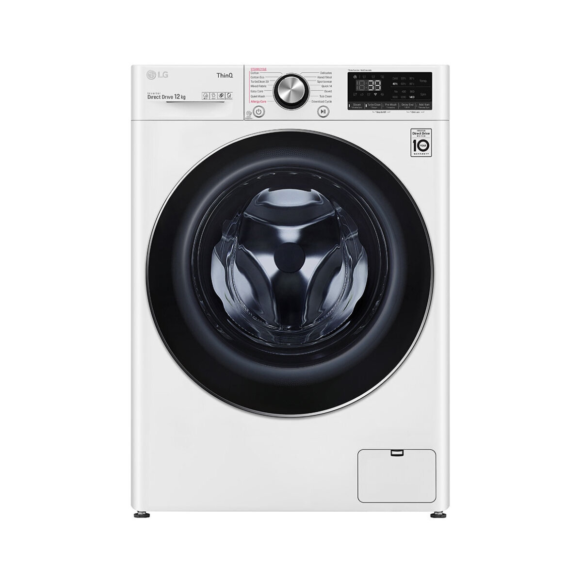 Lg 12kg washing machine front 2025 load
