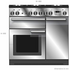 Falcon 100cm Professional FX Freestanding Dual Fuel Oven/Stove Stainless Steel and Chrome PROPL100FXDFSS-CH image NaN
