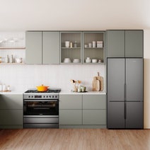 Westinghouse 90cm Dual Fuel Pyrolytic Freestanding Oven with SteamBake-Dark Stainless Steel WFEP9717DD hero image