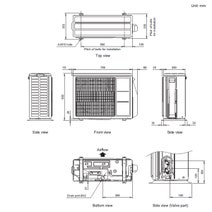 Fujitsu Reverse Cycle Inverter Floor Console 4.2kW Cooling 5.2kW Heating SET-AGTG14KVCA hero image