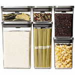 OXO POP 2.0 Six Piece Container Set with Steel Lids 48556 hero image