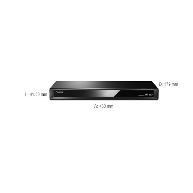Panasonic DMR-PWT560GN Smart Network 3D Blu-Ray Player and