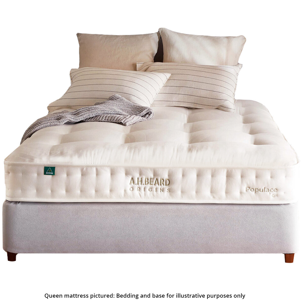 A.H. Beard Origins - Populace QIII Plush King Single Mattress - SILFC3MKS hero image