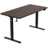 Lifespan Fitness ErgoDesk 160cm Electric Standing Desk Walnut/Black LFDK-ED160WNBK image NaN