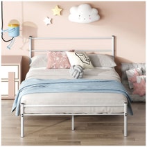 Zinus Queen Metal Bed Frame White AU-QLPBHF-12Q hero image