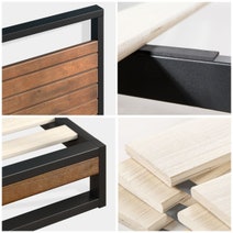 Zinus Ironline Metal & Wood Bed Frame Double AU-IRPBH-D hero image