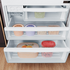 Westinghouse 496L Bottom Mount Fridge with AutoSense Silver WBE5002SE-X image NaN