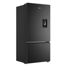 Haier 514L Bottom Mount Refrigerator with Non-Plumbed Water Dispenser Black HRF510BHC hero image