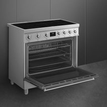 Smeg 90cm Classic Stainless Steel Induction Freestanding Oven C9IMX2 hero image