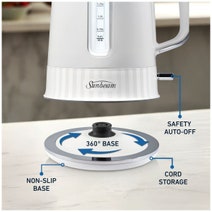 Sunbeam French Riviera 1.7L Kettle White KEM8107WH hero image