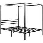 Zinus Patricia Double Metal Canopy Bed Frame Black AU-CPBF-D hero image