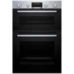 Bosch 60cm Series 6 Built In Double Oven Stainless Steel MBG578FS3A hero image