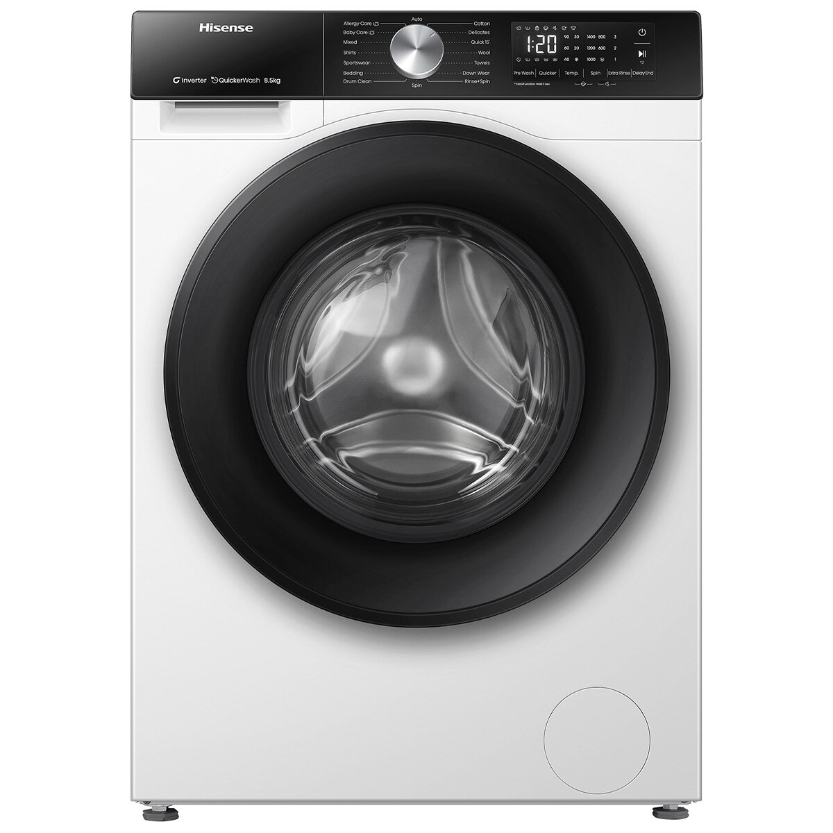 Hisense 8.5kg Front Load Washing Machine HWF3S8514 hero image