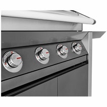 Beefeater 1600 Series Dark Four Burner BBQ with Side Burner & Trolley BMG1641DA hero image