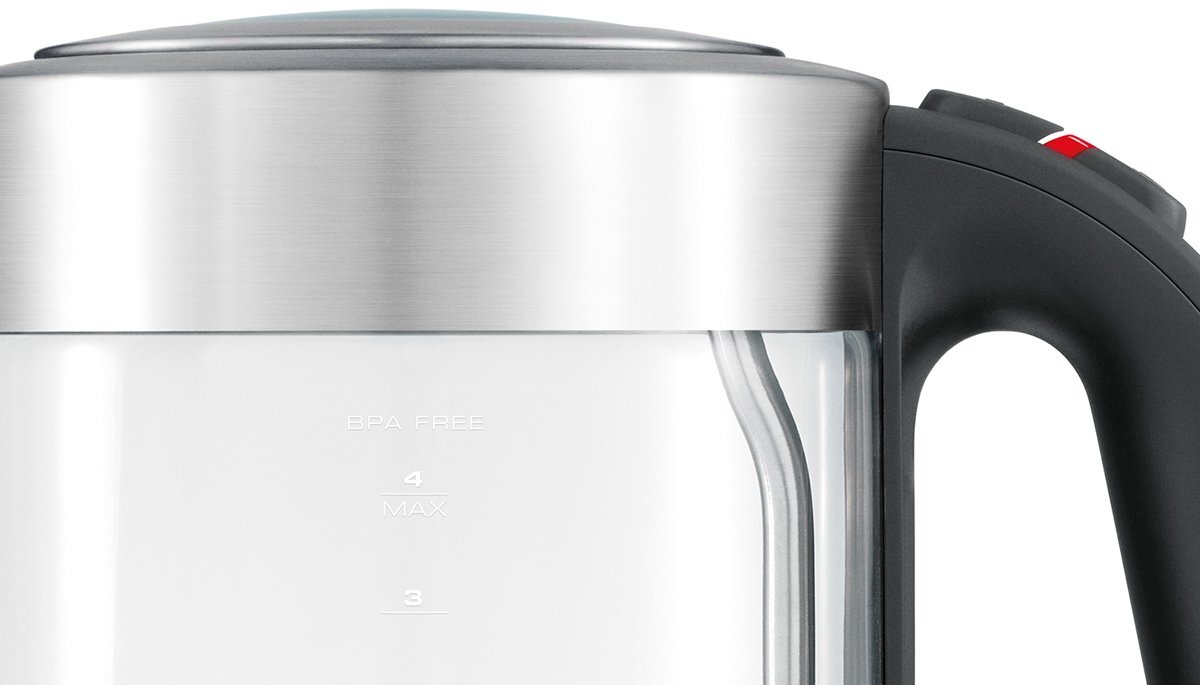 Breville the Compact Kettle Clear BKE395 Appliances Online