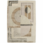 Cadrys Retro Design 2 Silver  200x300 Rug RETD2SIL2 hero image