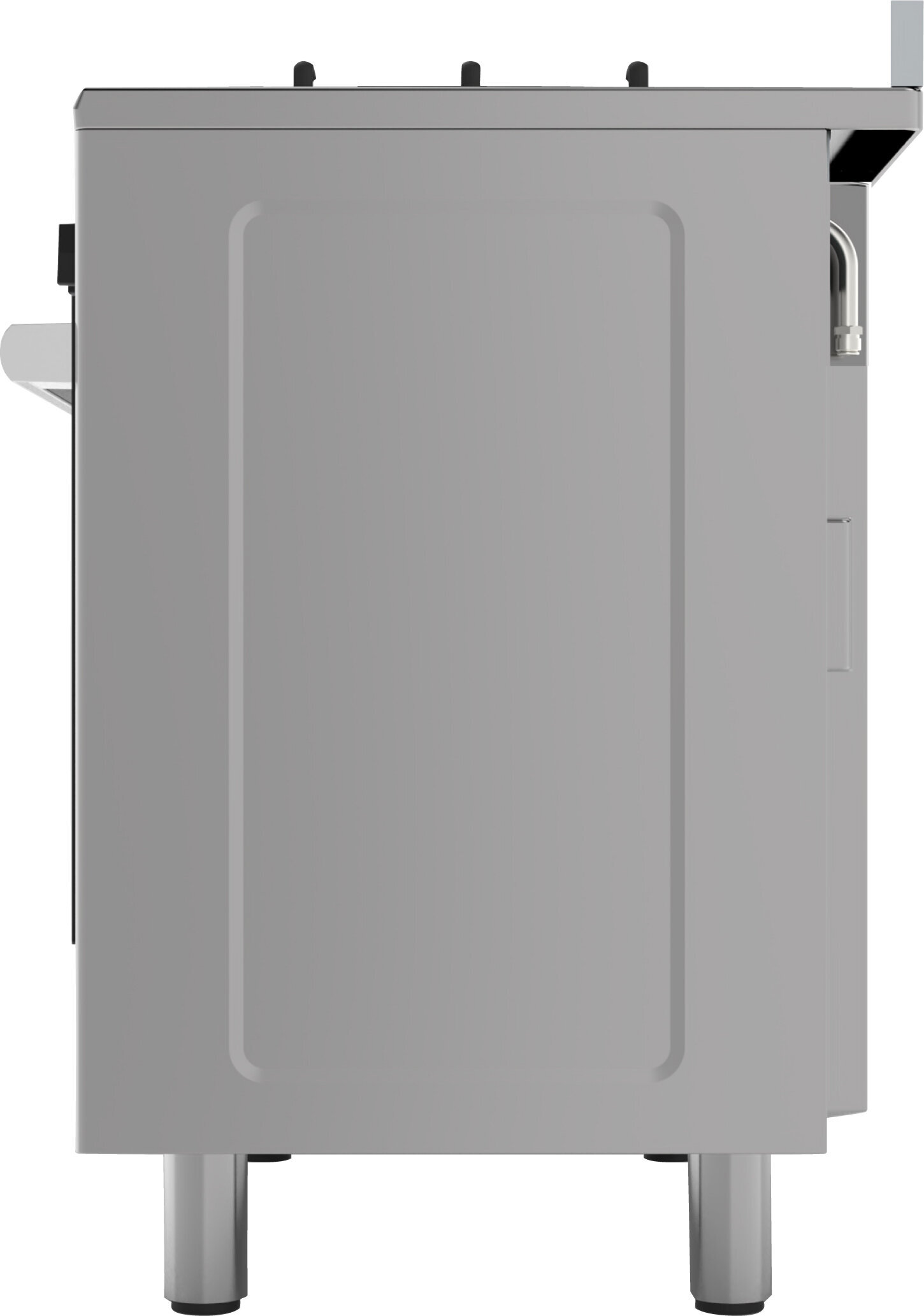 Glem 80cm Dual Fuel Stainless Steel Freestanding Oven GB865GE hero image