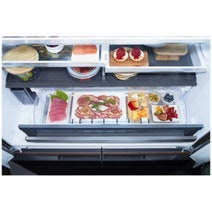 Hitachi 670L Multi Drawer French Door Refrigerator Crystal White Glass R-GW670TAXW hero image