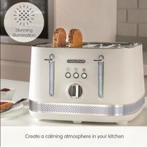 Morphy Richards Illumination 4 Slice Toaster White 248021 hero image
