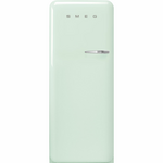 Smeg 270L 50's Retro Style Aesthetic Top Mount Fridge Pastel Green FAB28LPG3AU hero image