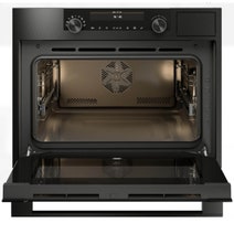 ASKO 45cm Craft Compact Combi-Steam Oven Black Steel OCS8487B hero image