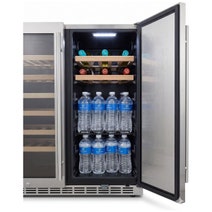 Bosston 180L Double Door Beer and Wine Alfresco Fridge BOS180W2D hero image