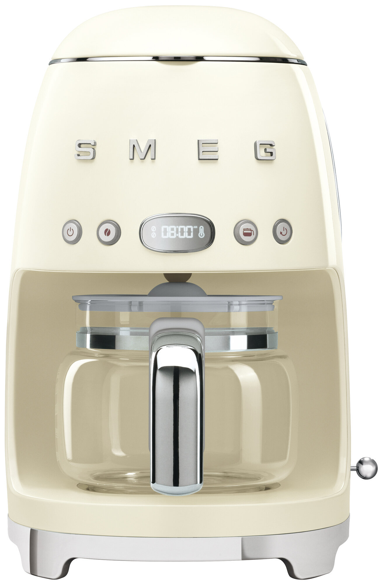 Smeg 50s Retro Style Drip Filter Coffee Machine Cream DCF02CRAU hero image