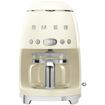 Smeg 50s Retro Style Drip Filter Coffee Machine Cream DCF02CRAU hero image