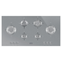 Smeg 100cm Linea Aesthetic Natural Gas Cooktop PXL6106AU image NaN