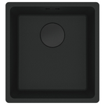 Franke Maris 370mm Single Bowl Flushmount Sink - Matte Black MRG210-37MB-B hero image