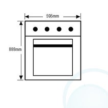 Chef EXC627S 60cm Electric Wall Oven hero image