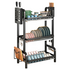 SOGA Three-tier Steel Dish Rack KITCHENXY049AA image NaN